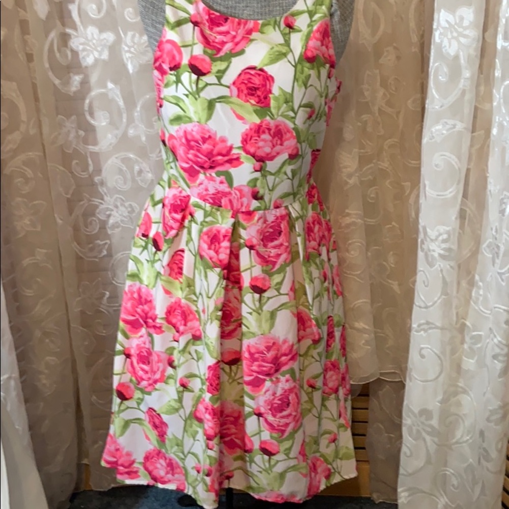 NWT Children’s Place dress floral print SZ:S/P
